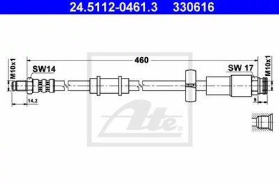 CABLE HAM.CITROEN JUMPER BUS (94-02) P ATE  