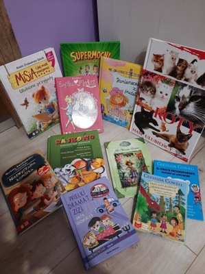 Zestaw książek dla dzieci-Misia i inne jak nowe