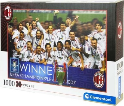 PUZZLE 1000 WINNER UEFA CHAMPIONS LEAGUE 2007 CLEMENTONI LIGA MISTRZÓW