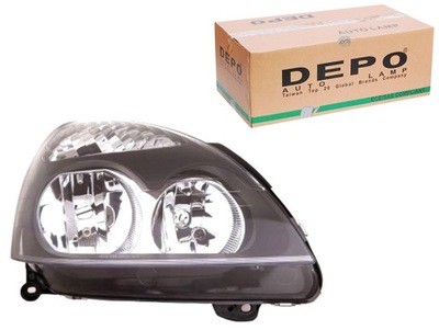 DEPO ФАРА RENAULT CLIO II H1 H7 W5W PY21W 01-