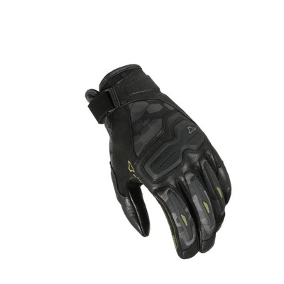 MACNA REKAWICE HAROS MOTORCYCLE GLOVES BLACK/DARK GREY CAMO COLOR  