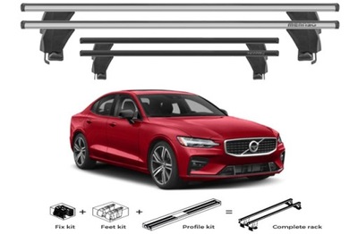 MALETERO DE TECHO ALUMINIO VOLVO S60 MODELO PRODUKOWANY DE 2018>  