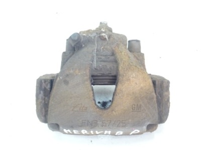 Opel meriva b 1.4 t супорт гальмівний правий передній фото №1