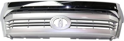 Toyota tundra sr sr5 2014- решётка радиатора хром + серебристый фото №1