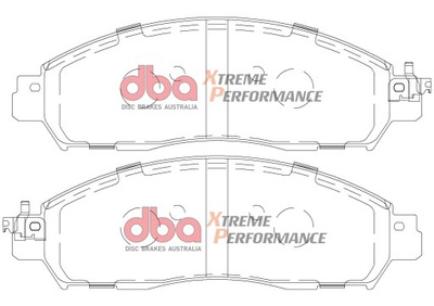 DBA XTREME NISSAN NAVARA IV D23 ZAPATAS PARTE DELANTERA DB2374XP  