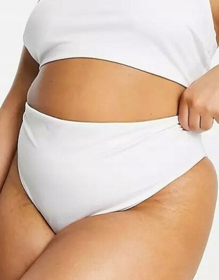 Asos Curve hso BIKINI OD BIAŁY DÓŁ 50