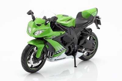 Kawasaki Ninja ZX-10R 10 R ZX10R 2010 Zielony Maisto 1:12 1/12 Model 31101