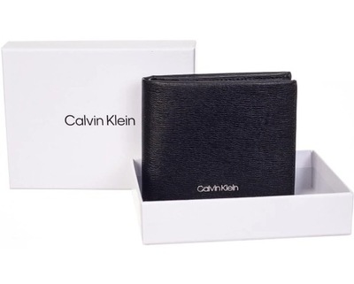 BEZPIECZNY Portfel MĘSKI Calvin Klein RFiD