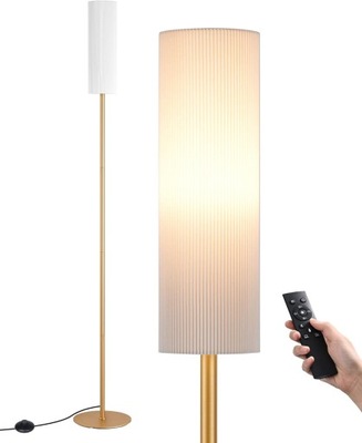 Lampa podłogowa LED EDISHINE do salonu sypialni nowoczesna lampka