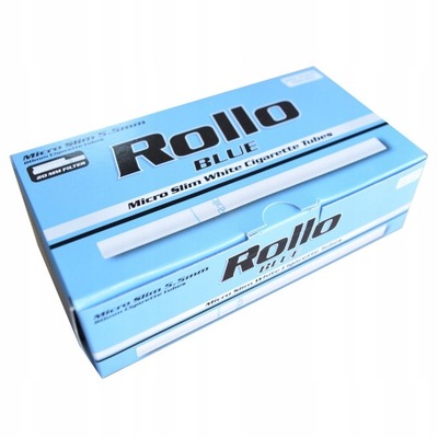 Gilzy Rollo Micro Slim Blue 5,5 mm 25 opak. x 200 szt