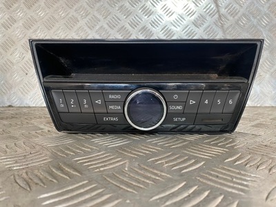 Skoda fabia iii радио 6v0035872d фото №1