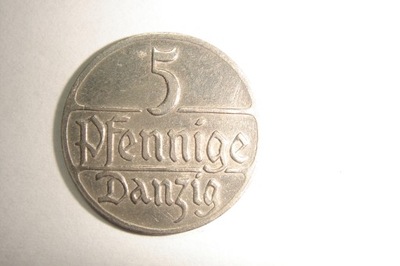 5 fenigów 1923 - Wolne Miasto Gdańsk