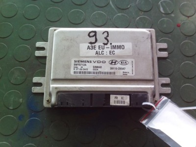 Kia rio i 1.3 бортовой компьютер двигателя 5wy5712a фото №1