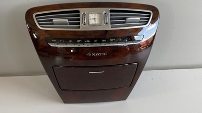 DISEÑO MADERA CONSOLAS PANEL MERCEDES CL W216 RESTYLING  