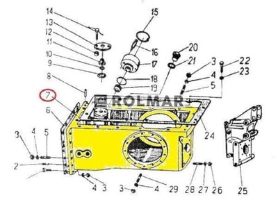 CUERPO TRASERO DE EJE C-330 [50013011]  