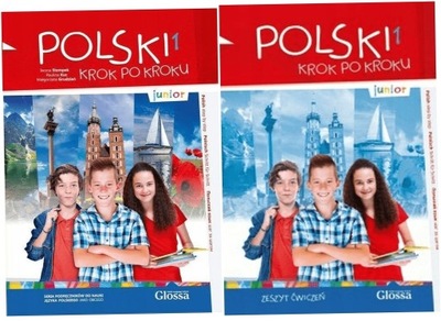 Polski krok po kroku 1 Junior Podręcznik Zeszyt ćw