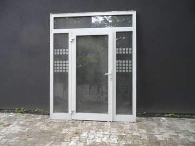 Drzwi z demontażu alu wewnętrzne 250 x 200 cm