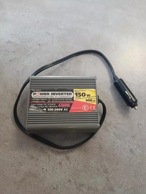 PRZETWORNICA SAMOCHODOWA POWER INVERTERLAMPA 12V DC 220-240V AC