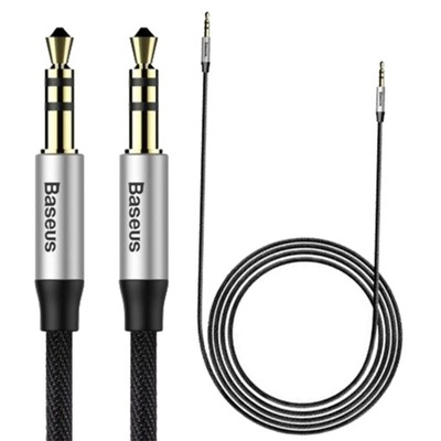 kabel przewód jack 3.5 wtyk AUX audio 100cm Baseus