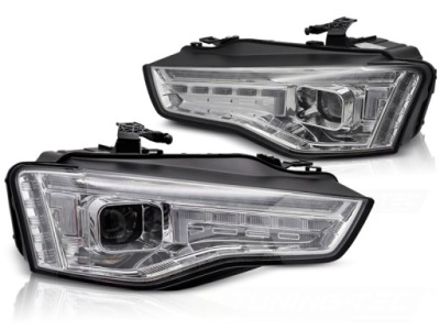 Фары фары full led хром к audi a5 11-16 фото №1