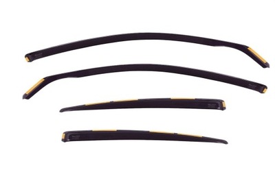 SIDE-WINDOW DEFLECTORS HEKO CHEVROLET LACETTI 5D UNIVERSAL FROM 2004  