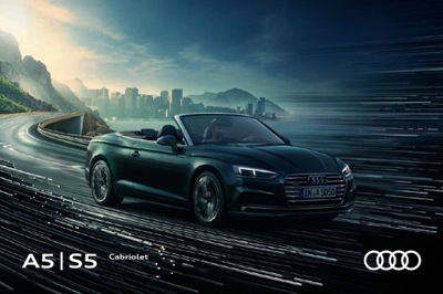 Audi A5 S5 Cabriolet prospekt mod 2017 Szwajcaria 