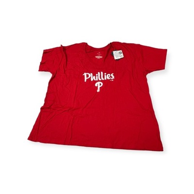 Koszulka T-shirt damski Philadelphia Phillies MLB Fanatics 4XL