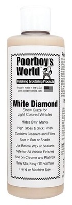 POORBOY'S WORLD White Diamond Show Glaze 473ml