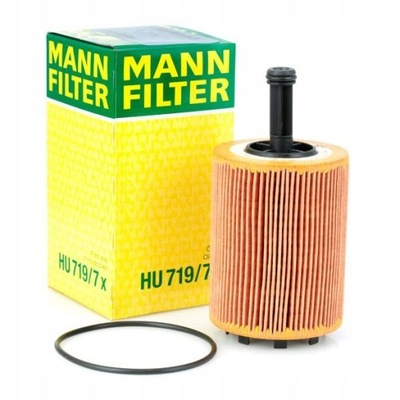 MANN-FILTER HU 719/7 X FILTRO ACEITES FIAT FORD  