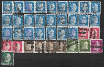 UKRAINE KASOWNIKI PROWIZORYCZNE ZESTAW KASOWANY