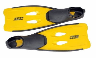 Płetwy do pływania nurkowania 36-37 żółte