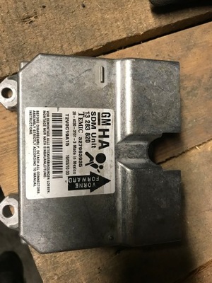 Opel модуль подушек подушка безопасности 13283820 ha фото №1