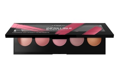 Loreal Infallible Blush Paint Palette 2 Amber Paleta róży TESTER