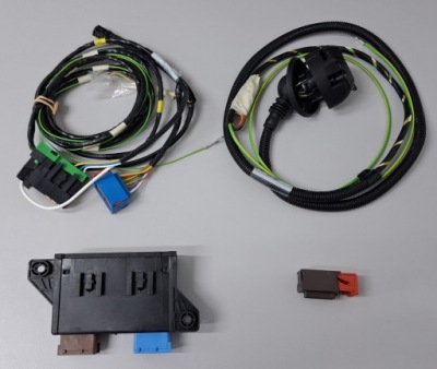 Opel corsa f mokka b модуль электропроводка фаркоп nowa оригинальный номер 1680089580 фото №1