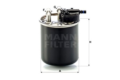 MANN-FILTER ФИЛЬТР ТОПЛИВА MERCEDES A W176 B SPORTS TOURER W246 W242