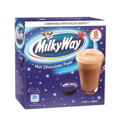 Milky Way Hot Chocolate Dolce Gusto Cups