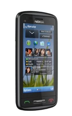 nowy PL Nokia C6-01 340MB Black