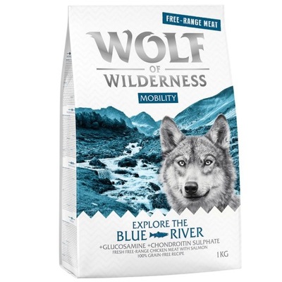 Wolf of Wilderness Blue River Łosoś 400g