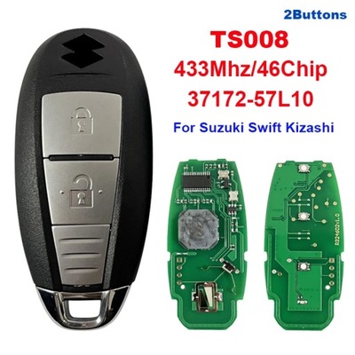 TS007/TS008 AFTERMARKET SMART KEY PARA SUZUKI SWIFT KIZASHI SX4 VITAR~22788  