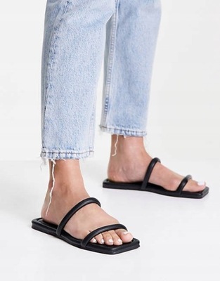 TOPSHOP KLAPKI CASUAL DAMSKIE CZARNE 37,5 1PWH