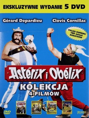 ASTERIX I OBELIX KOLEKCJA BOX 5 DVD