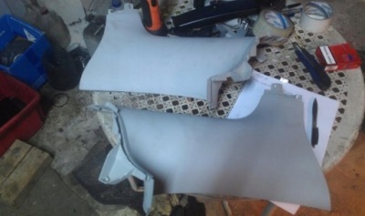 Ibiza iii 6l 02-08 - защита стойка задняя левая правая фото №1