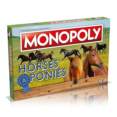 Winning Moves Horses and Ponies Monopoly Board Game, Pick your bespoke eque