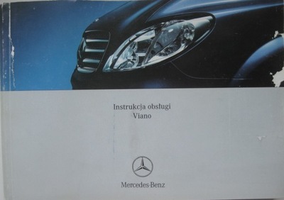 MERCEDES VIANO W639 03-10 LIBRO MANTENIMIENTO LENGUA POLACO KOLOROWA ORIGINAL  