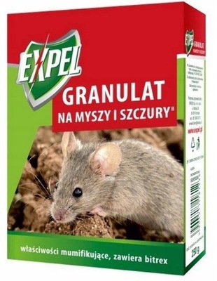 Expel GRANULAT 140g na Myszy i Szczury SKUTECZNY