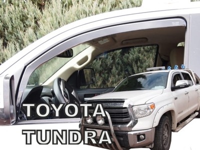 DEFLECTORES VENTANAS TOYOTA TUNDRA 4D CREWMAX 2014- PRZODY  