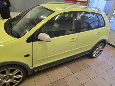 Дверь перед задняя правое левая vw polo cross 2002-2006 цвет ll6j polo fun фото №1