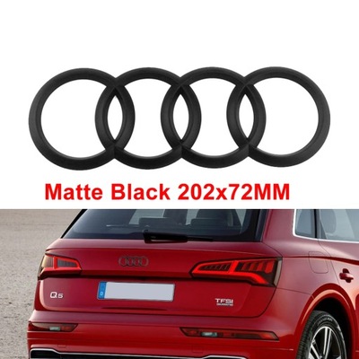 ZAKRZYWIONE EMBLEMA AUDI A7 Q3 202*71 MM  