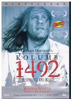 1492 WYPRAWA DO RAJU [DVD] GERARD DEPARDIEU