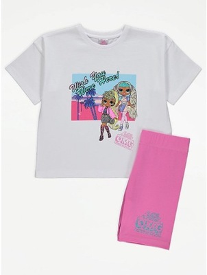 GEORGE t-shirt + kr. legginsy LOL Surprise 128-134